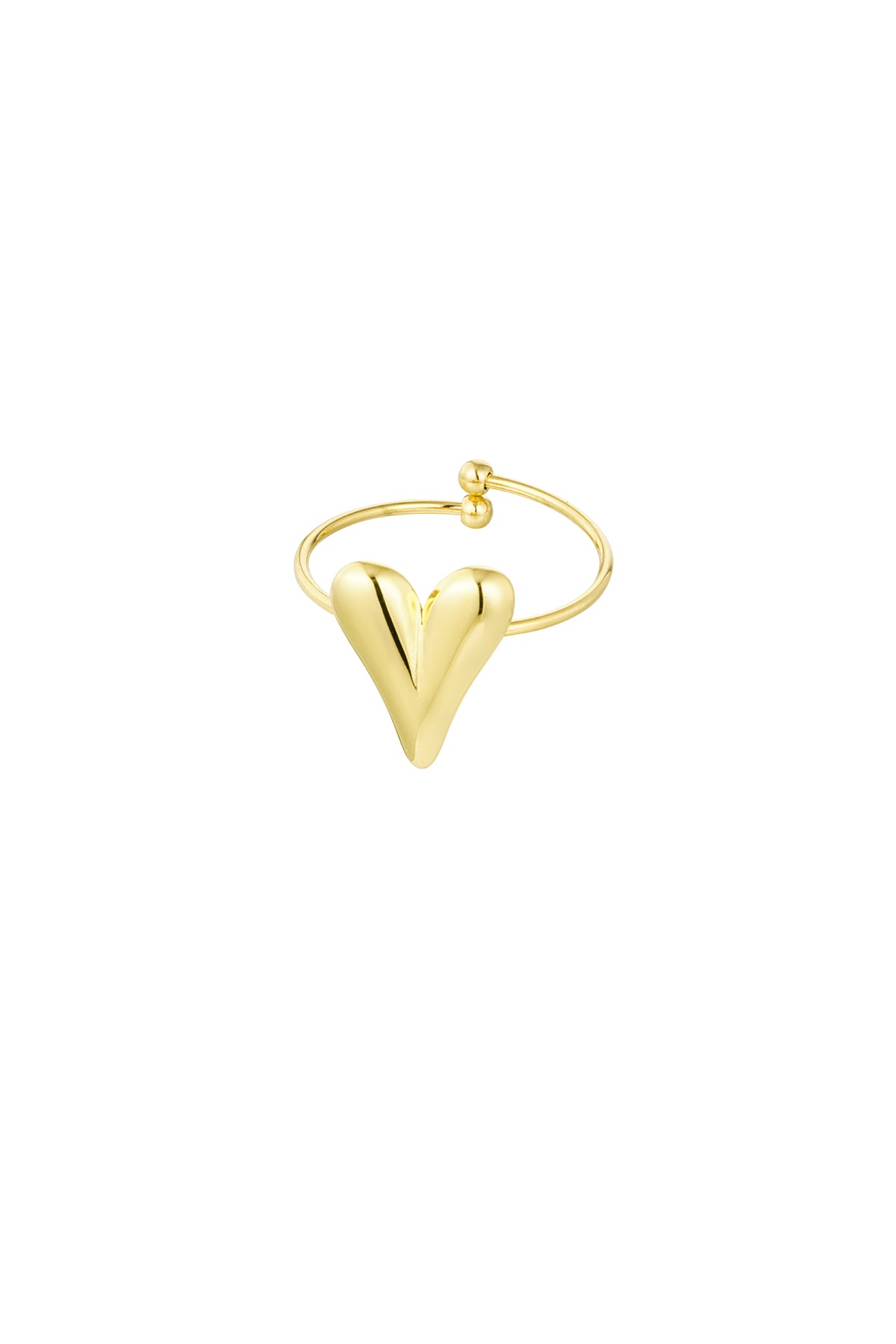 Hartjes ring - goud