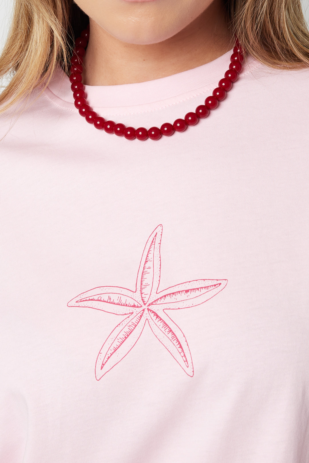Kralen ketting - rood