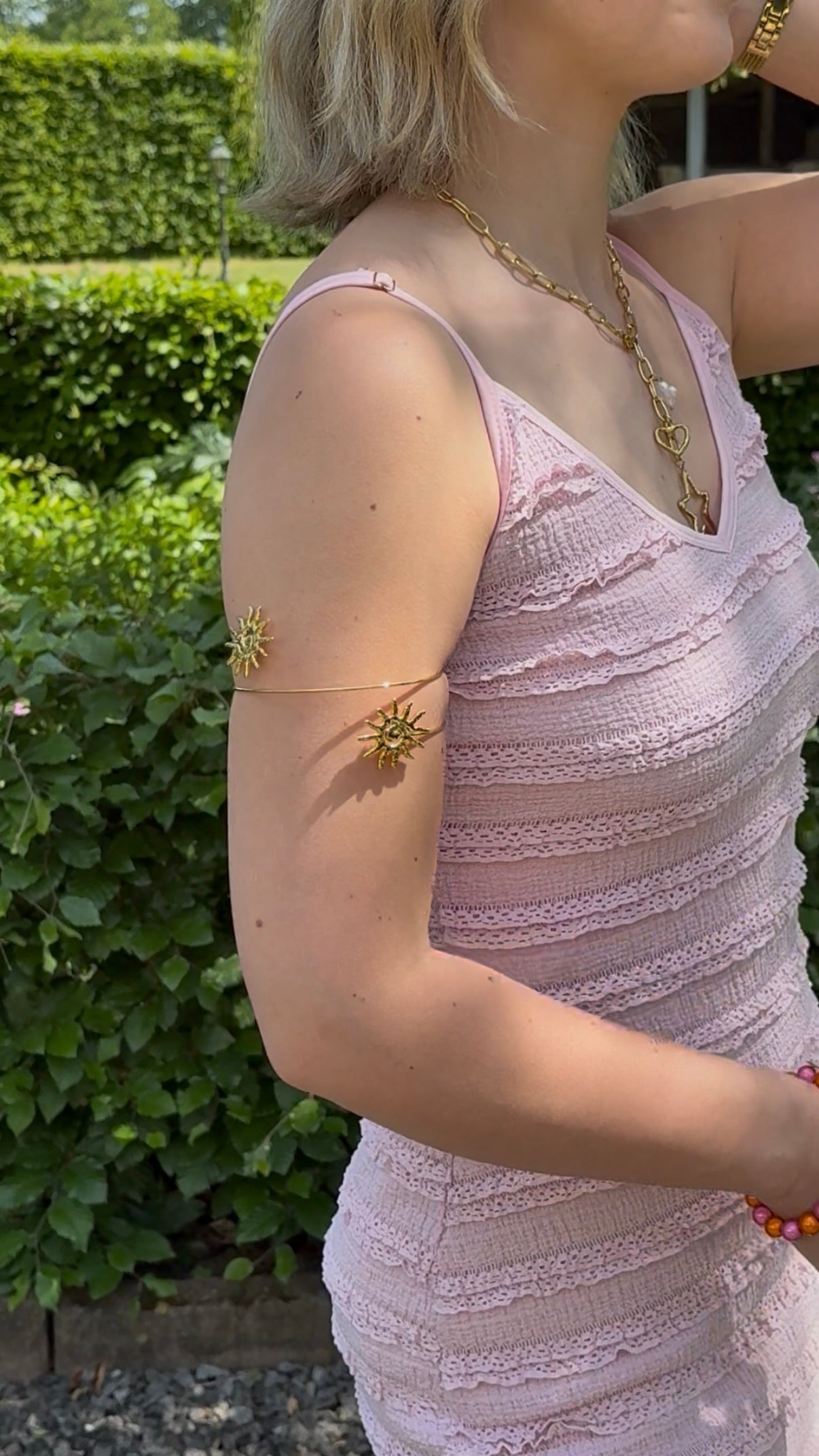 Bovenarm armband | Goud