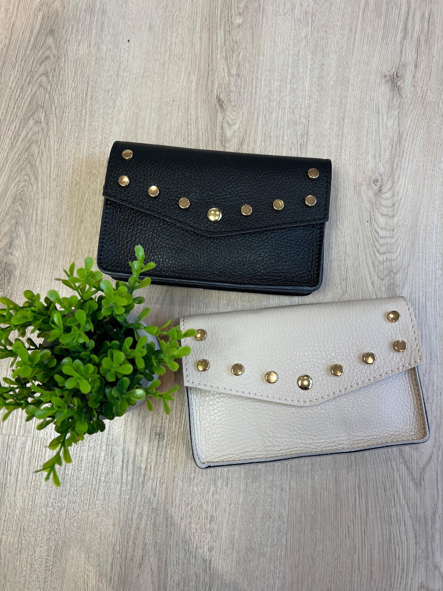 Leren tas Laura | Zwart - At Styles