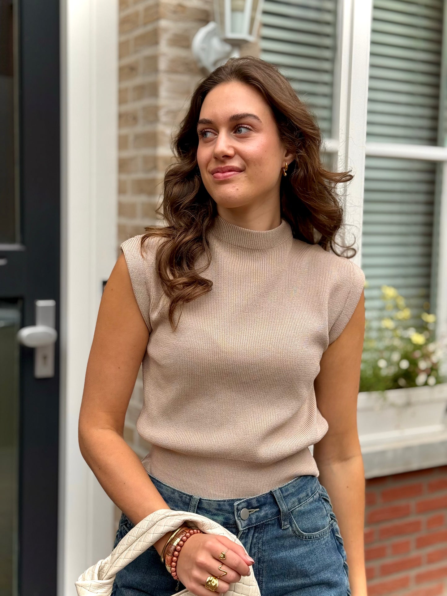 Spencer top - beige