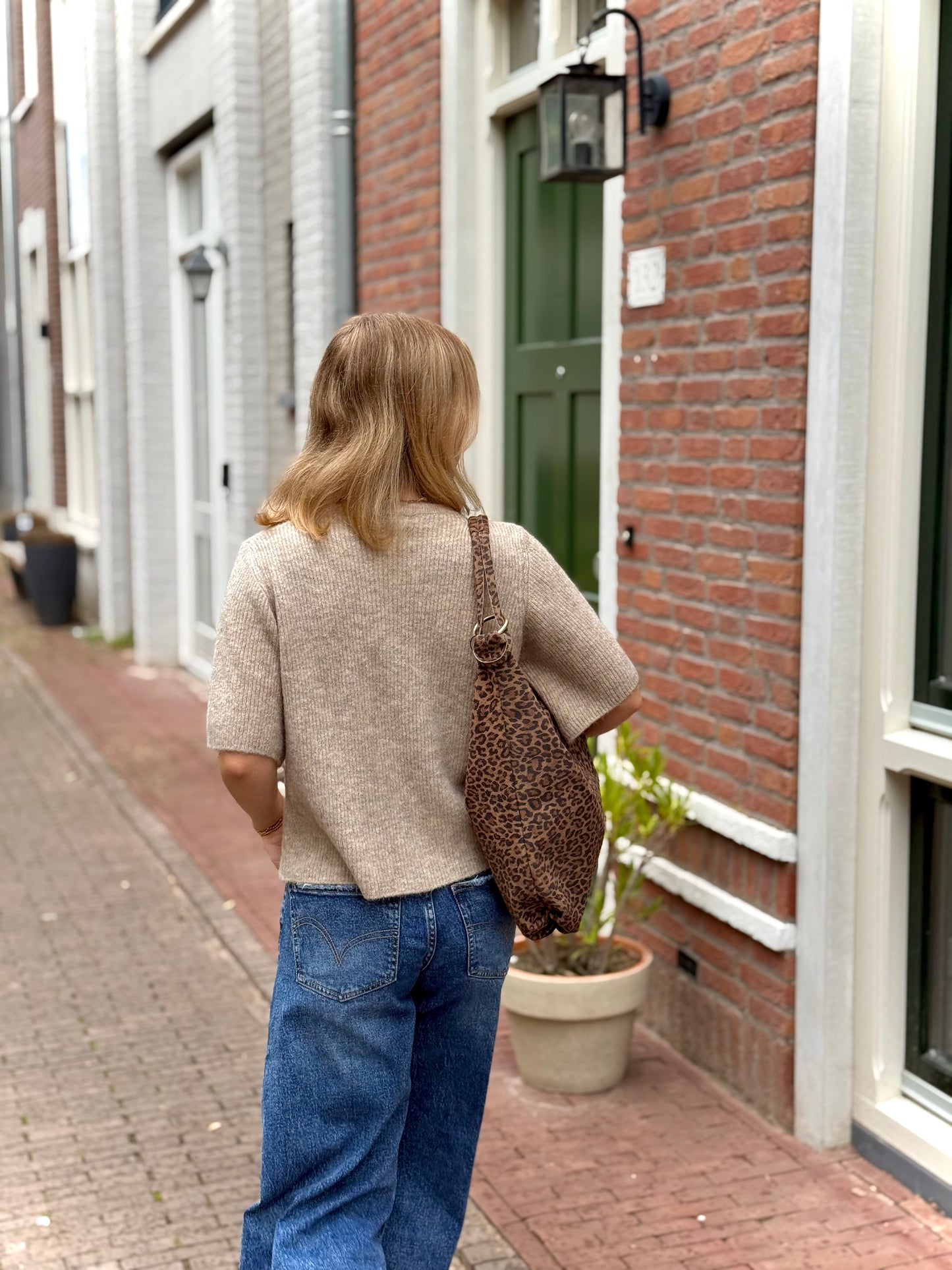 Cozy top/vest - beige