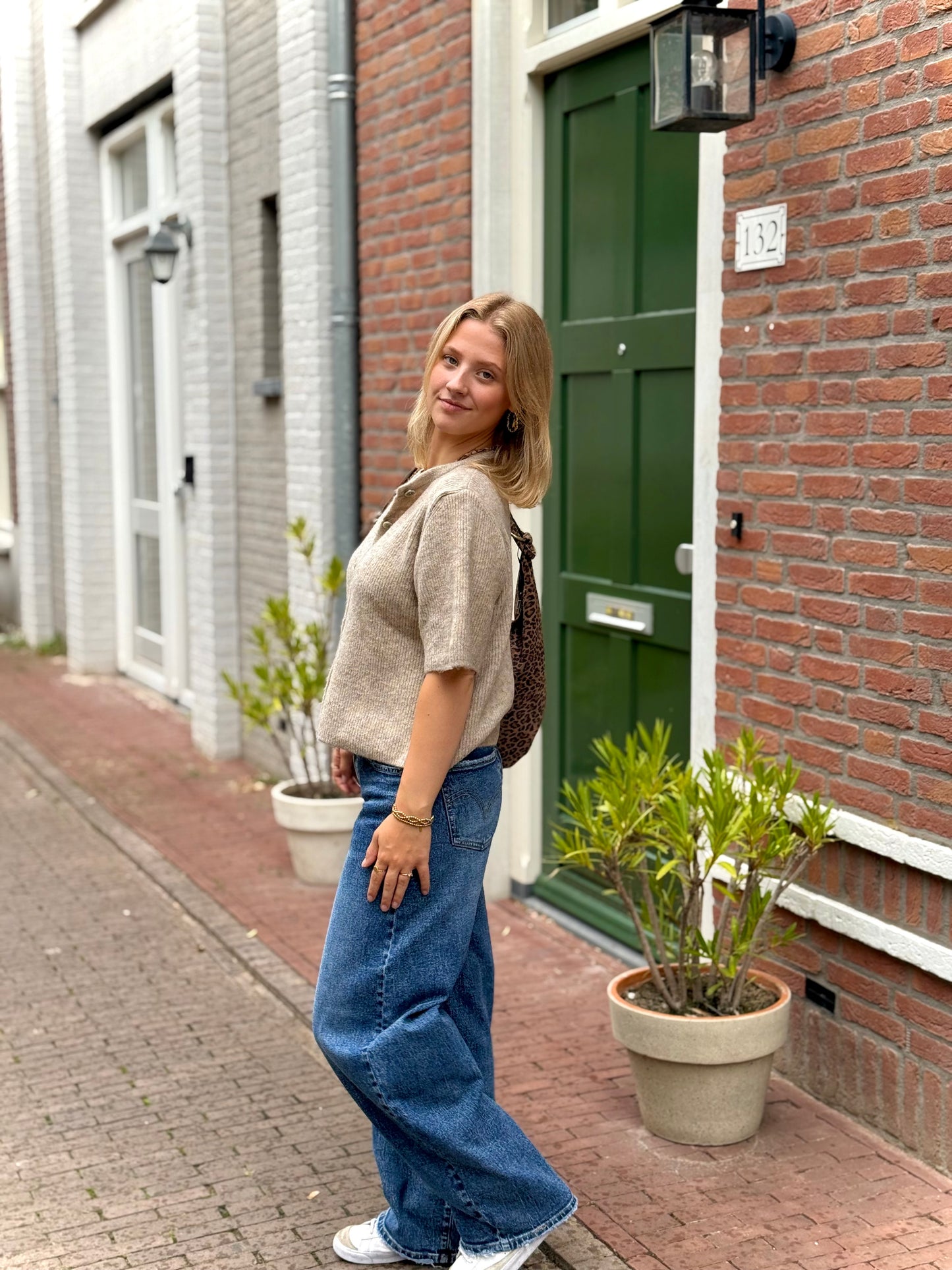 Cozy top/vest - beige