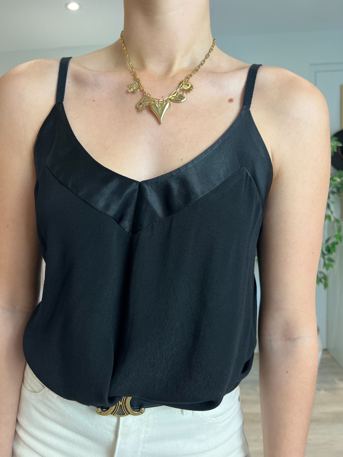 Top Rome | Zwart
