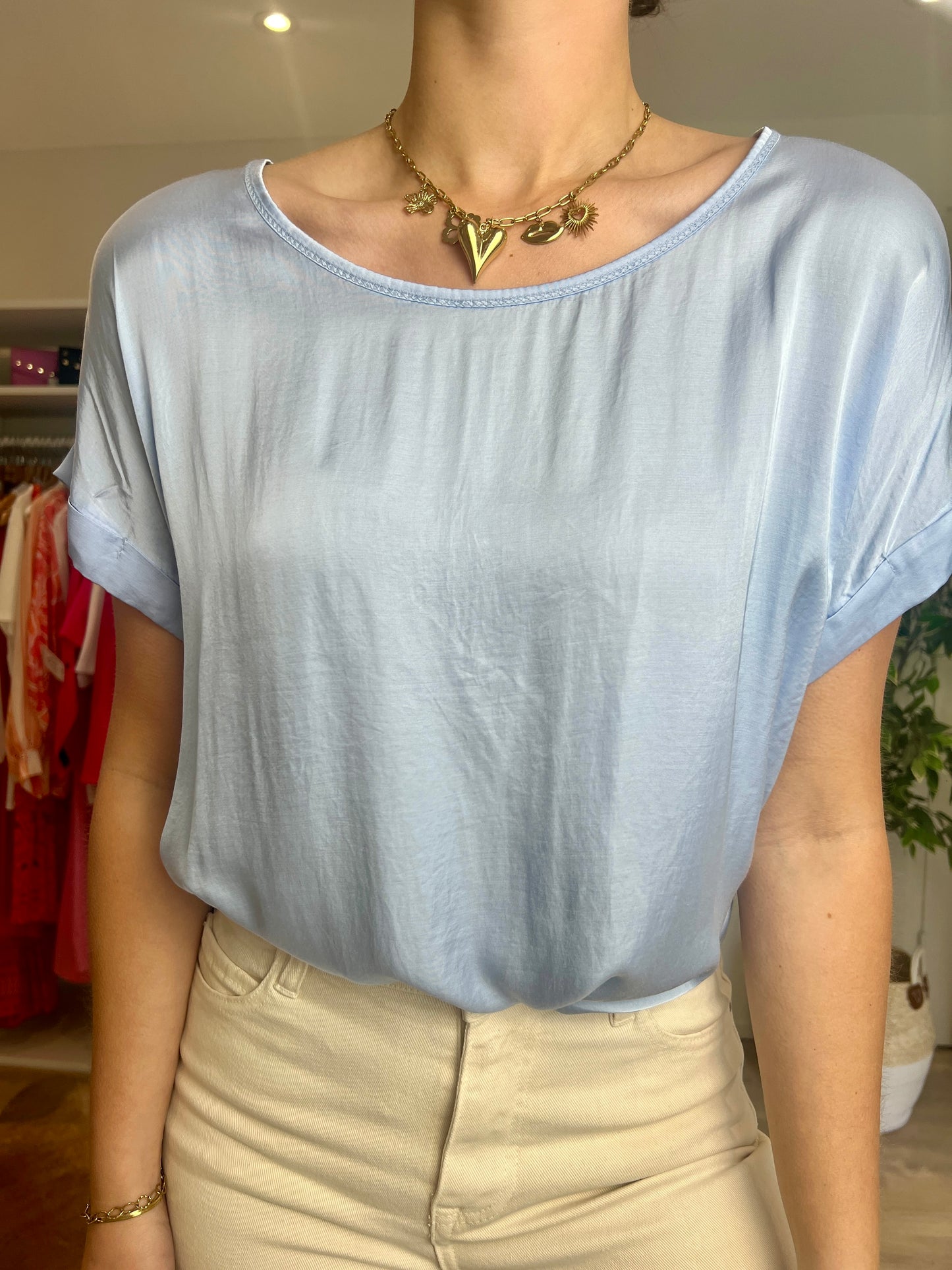 Top Milly | Blauw - At Styles