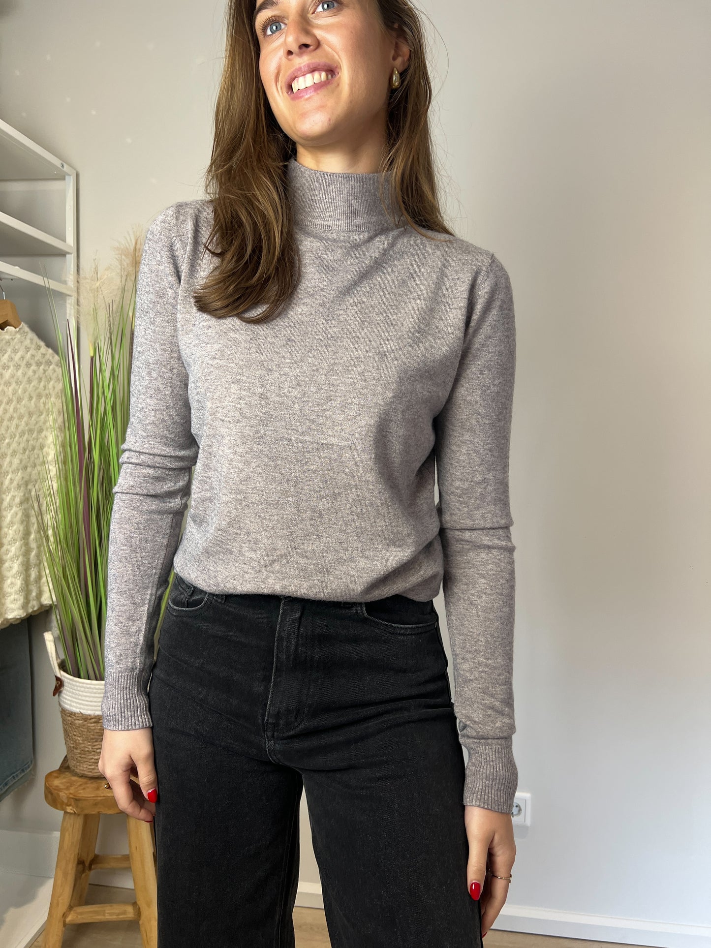 Turtle trui Kaapstad | Taupe