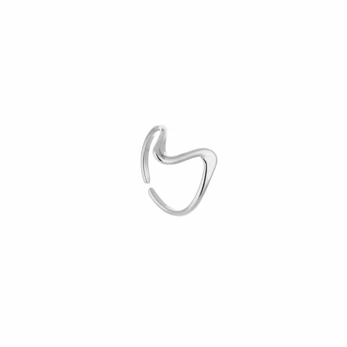Wavy ring - zilver