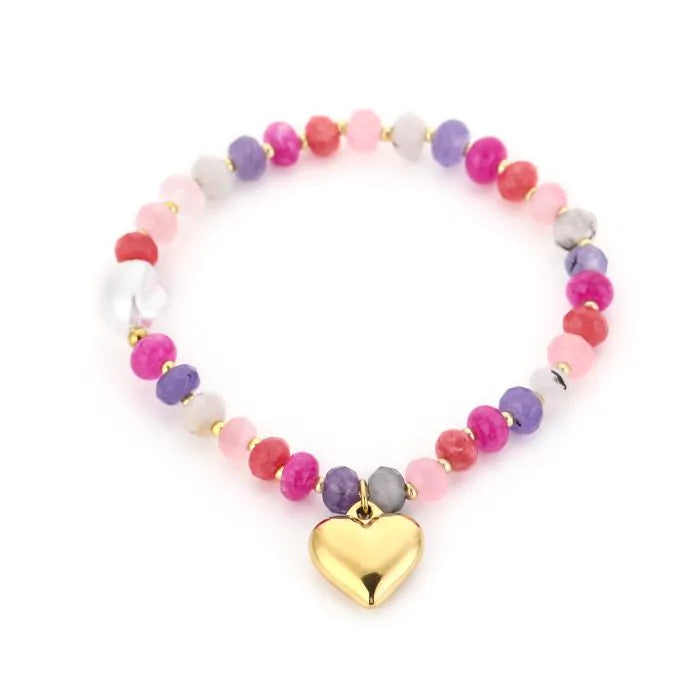 Kralen armband | Goud