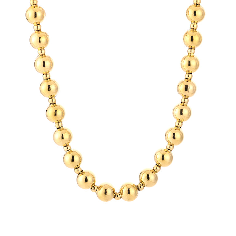 Kralen ketting - goud - At Styles