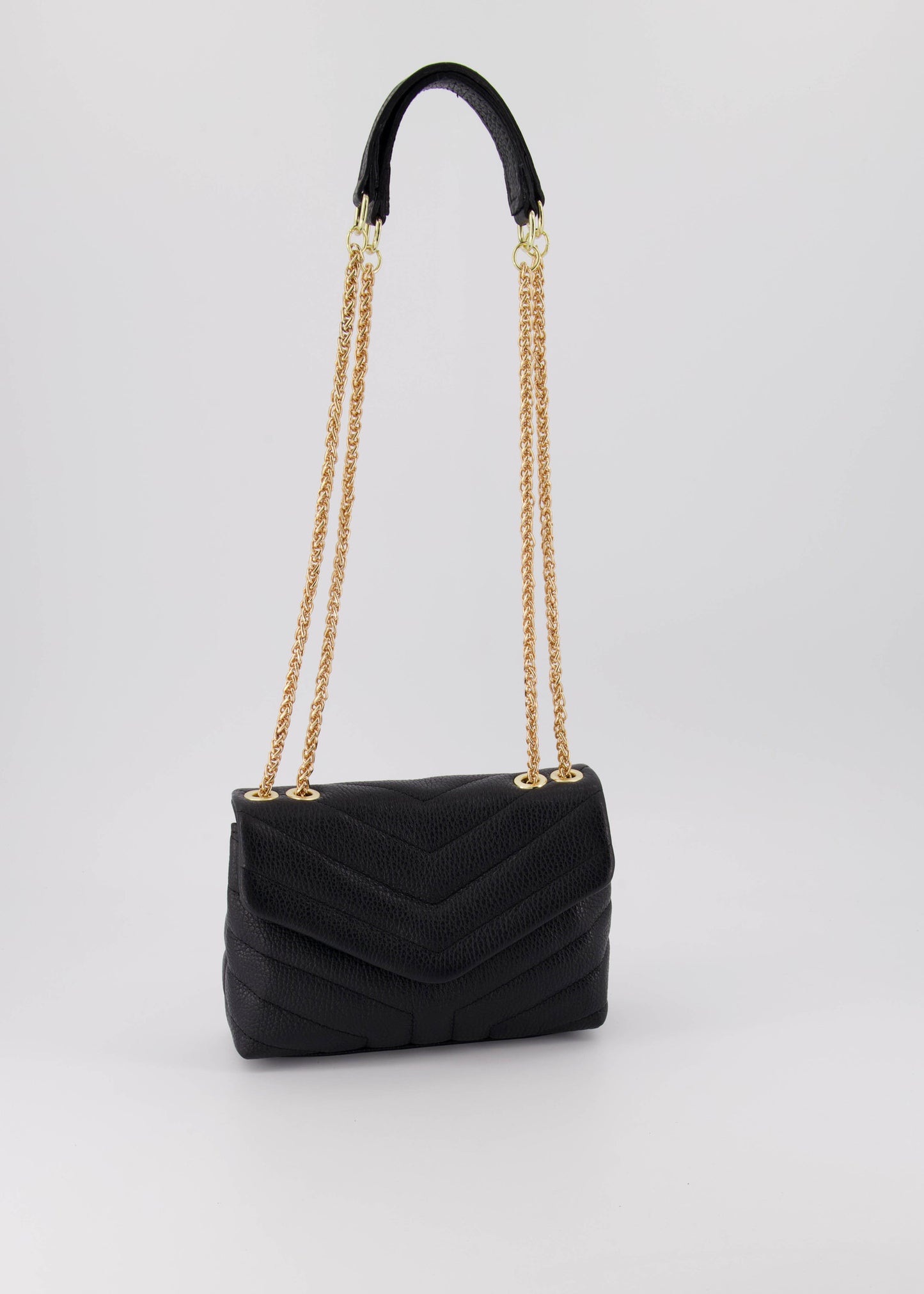 Leren tas Celine | Zwart - At Styles