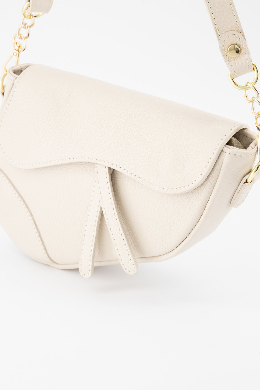 Leren tas Gigi | Ecru - At Styles