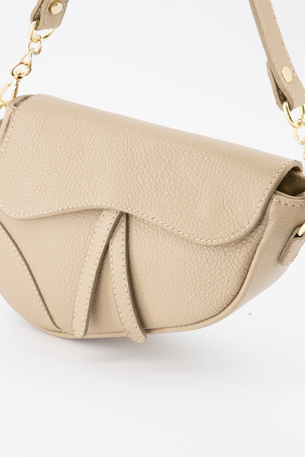Leren tas Gigi | Camel - At Styles