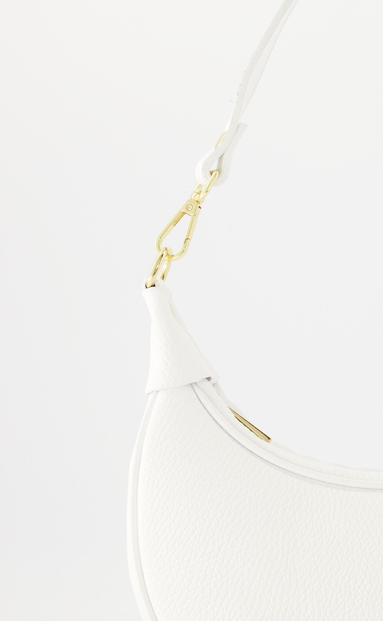 Leren tas Kyra | Wit
