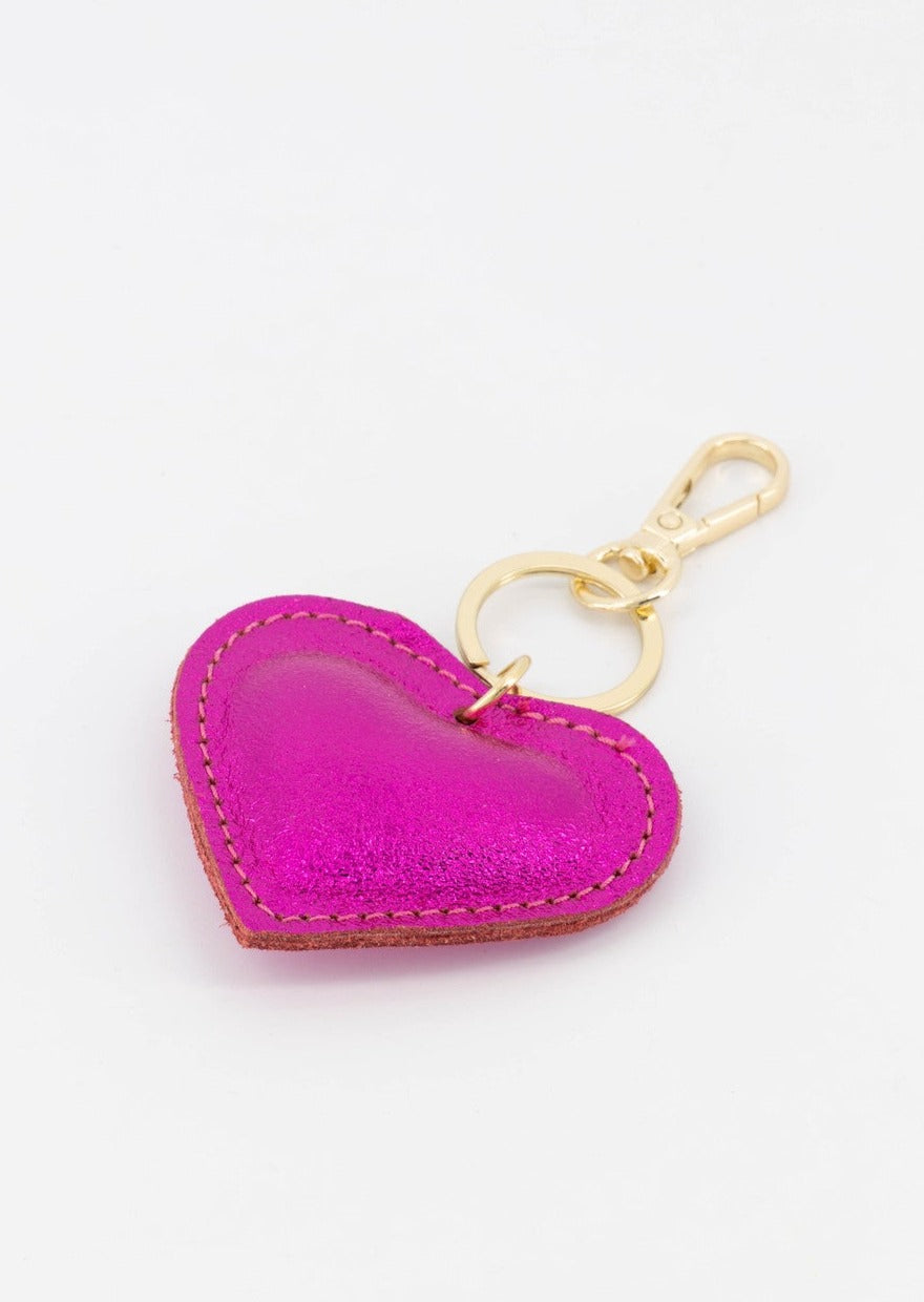 Sleutelhanger Pipsa | Metallic felroze - At Styles