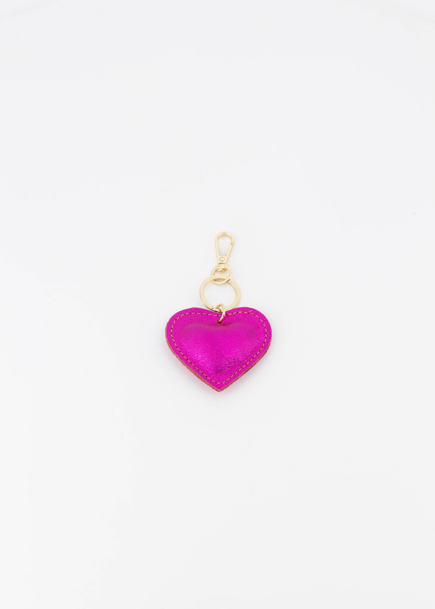 Sleutelhanger Pipsa | Metallic felroze - At Styles