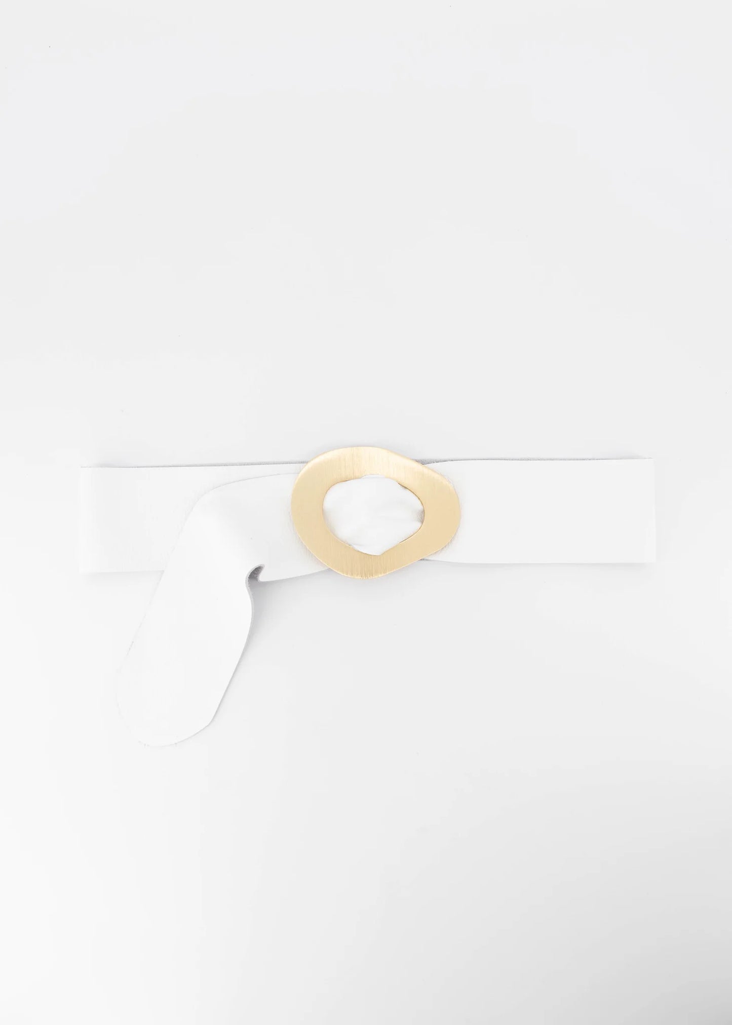Leren riem Sulan | Wit - At Styles