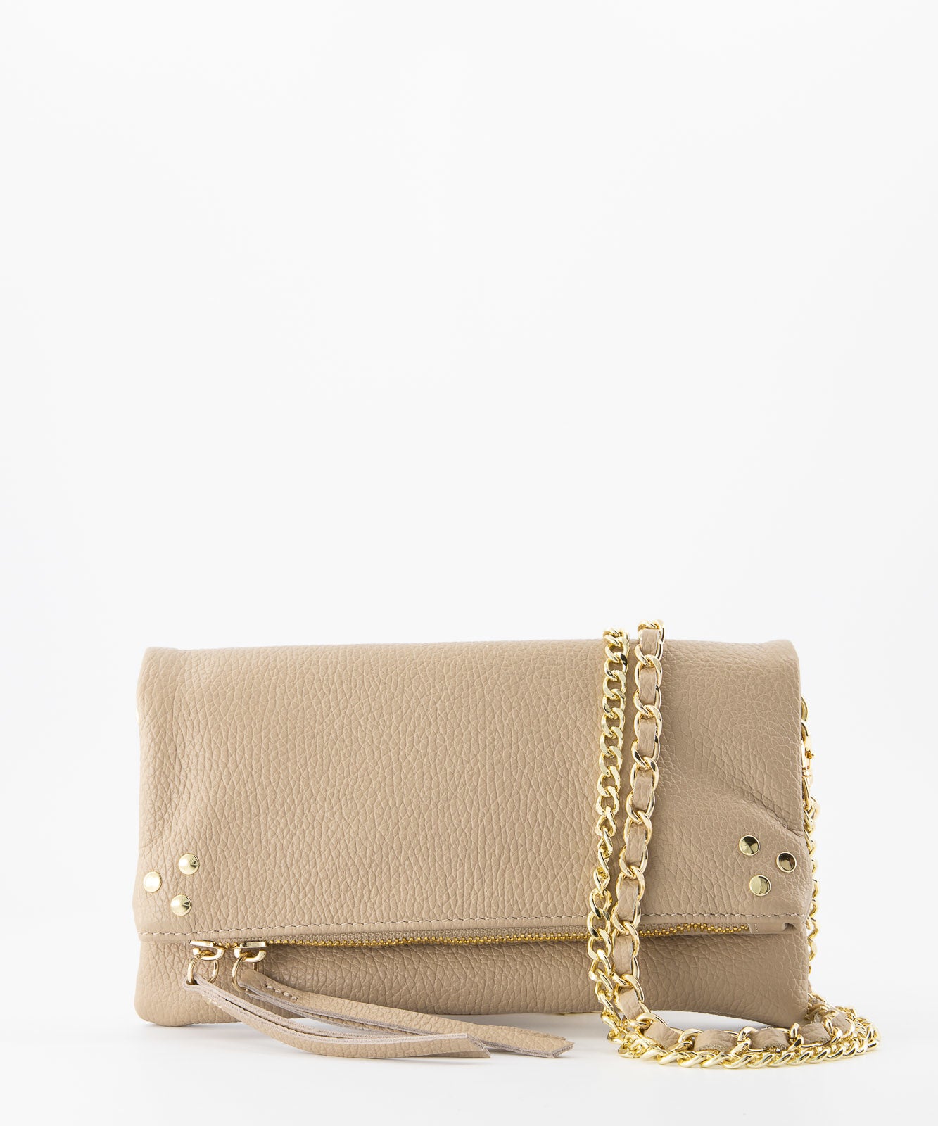 Leren tas Volly | Camel - At Styles