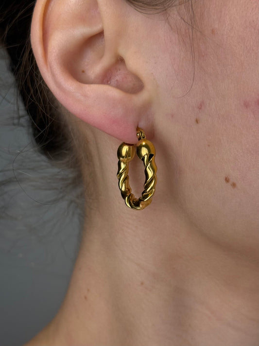 Oorbellen - goud