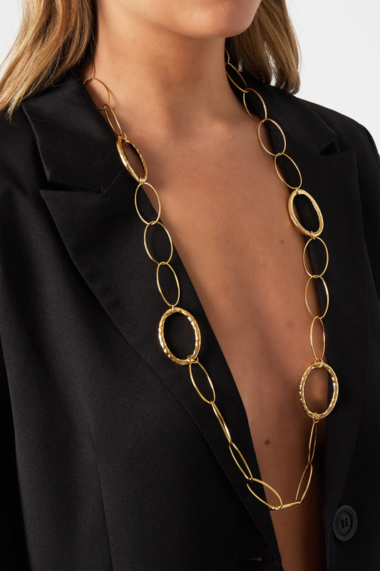 Lange ketting - goud