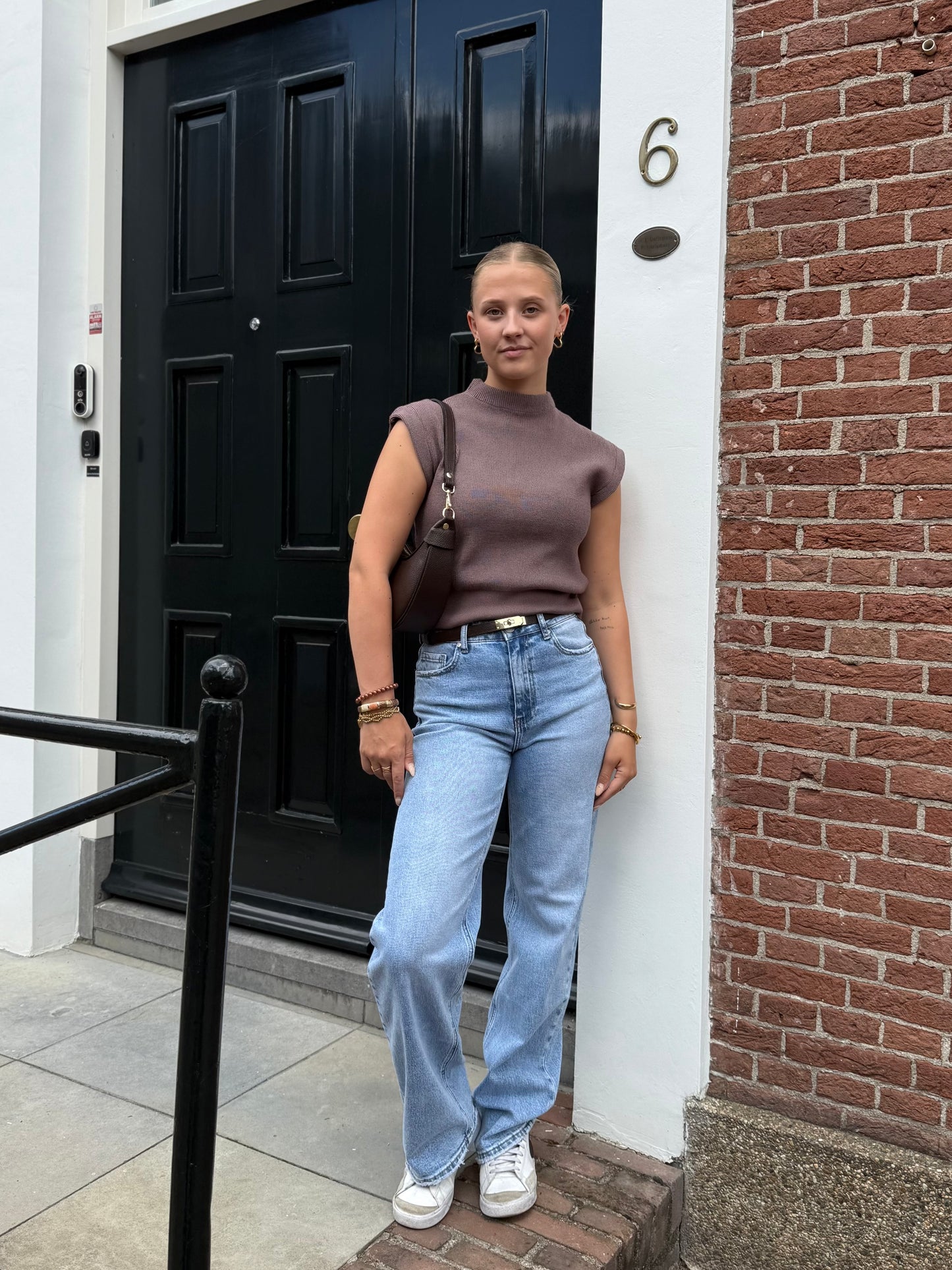 Spencer top - taupe
