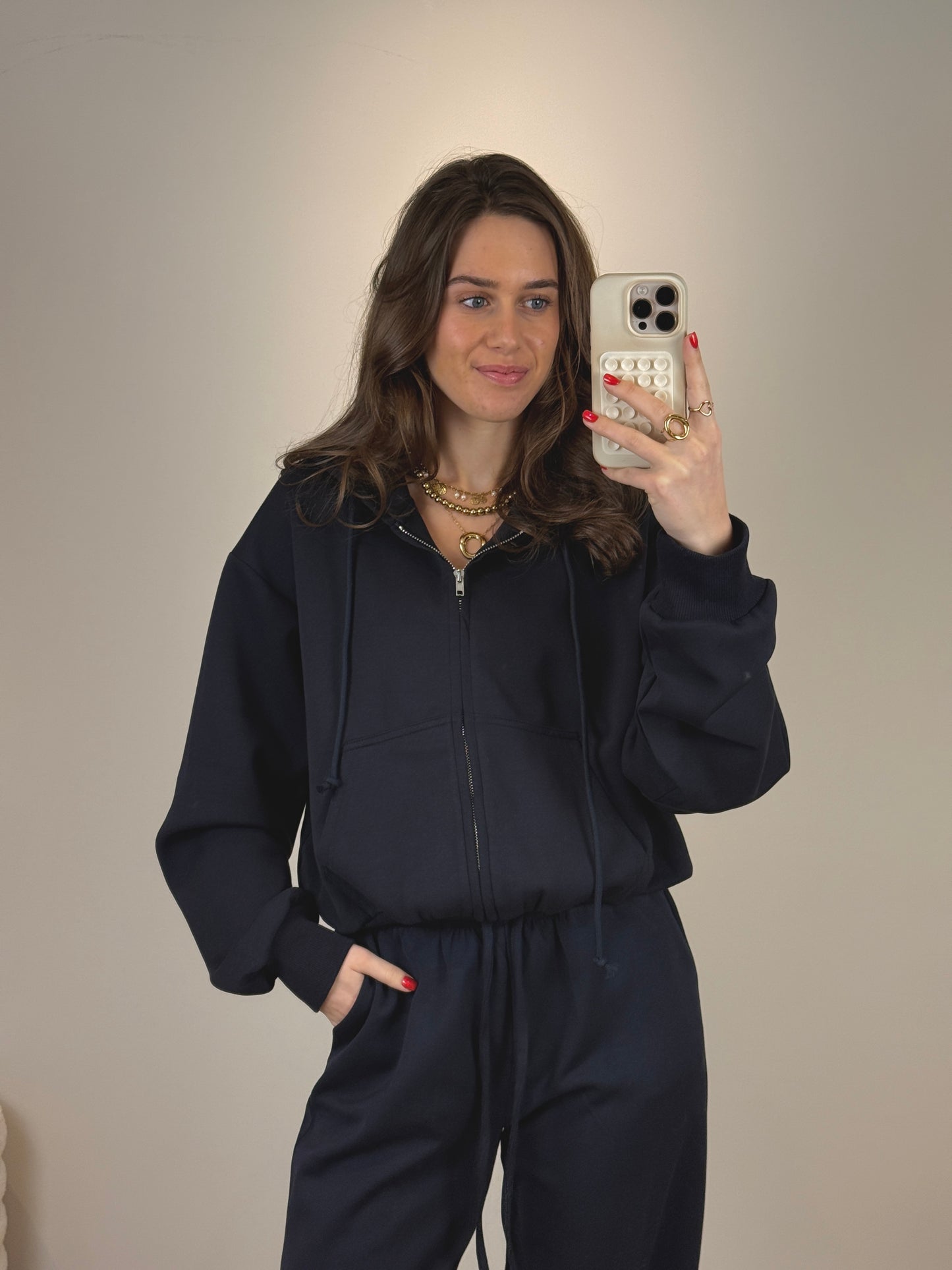 Jogger vest - donkerblauw