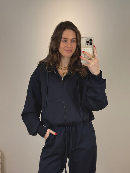 Jogger vest - donkerblauw