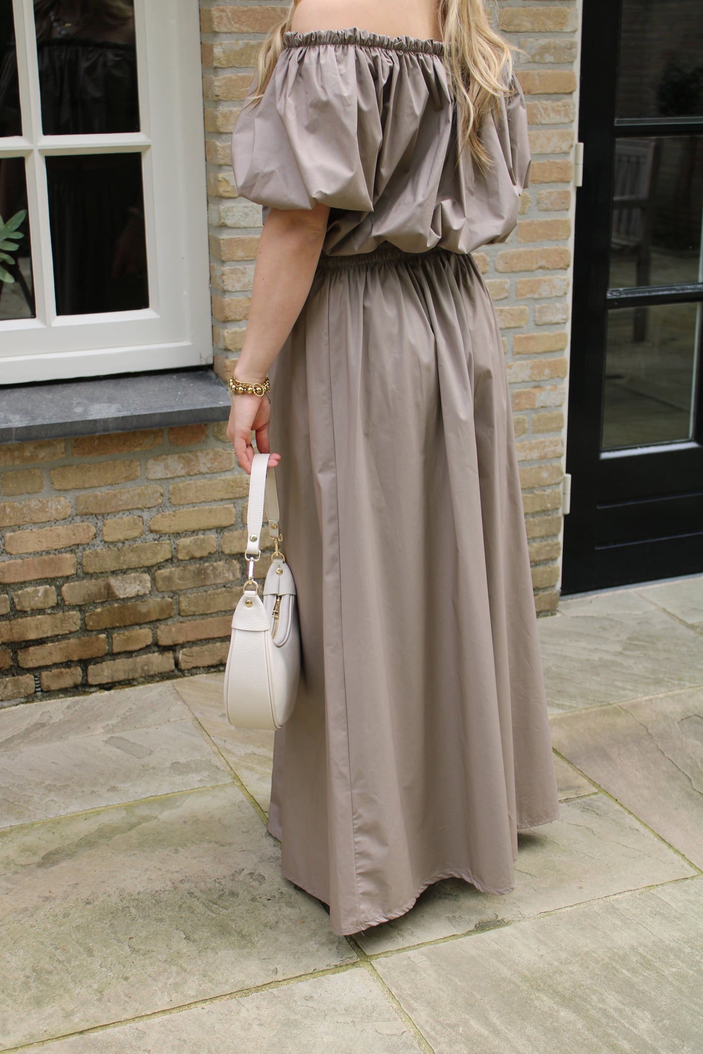 Lange rok - taupe - At Styles
