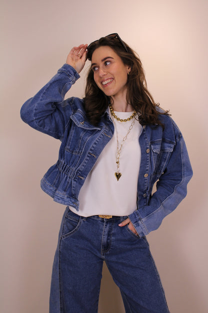 Stretch jeans jasje - denim