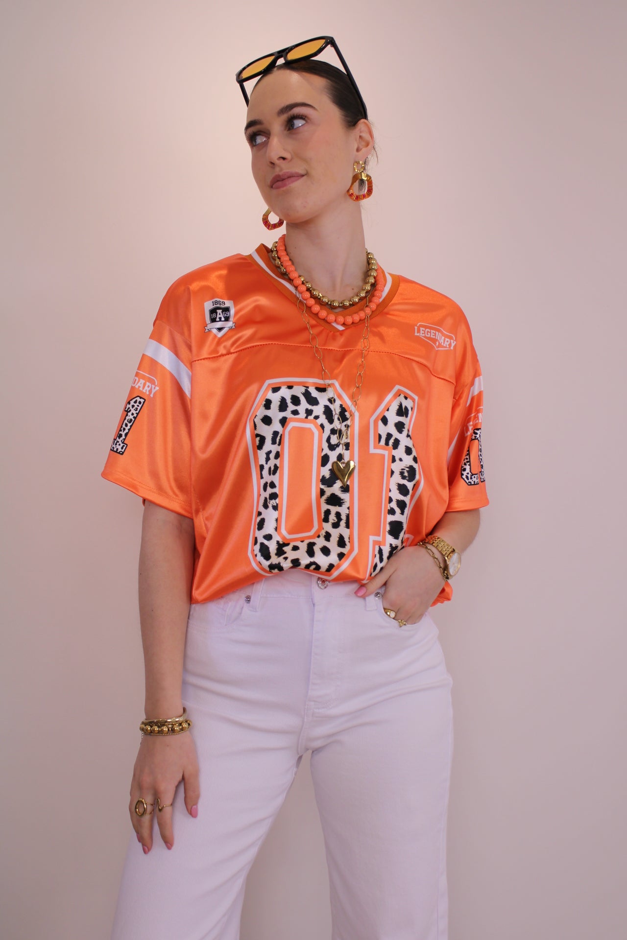 Jersey shirt - oranje - At Styles