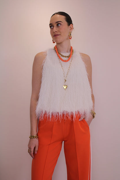 Franjes top - creme - At Styles