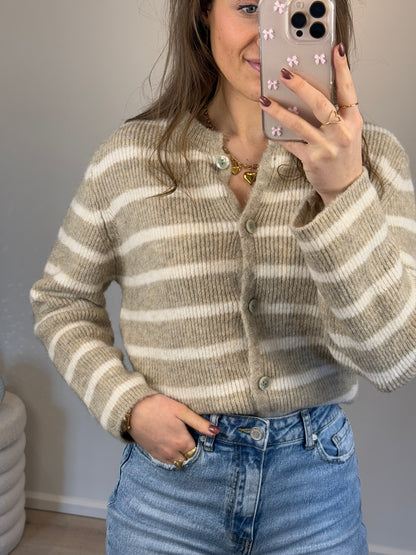 Top/vest Trente | Beige