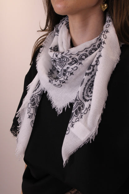 Bandana sjaaltje - wit