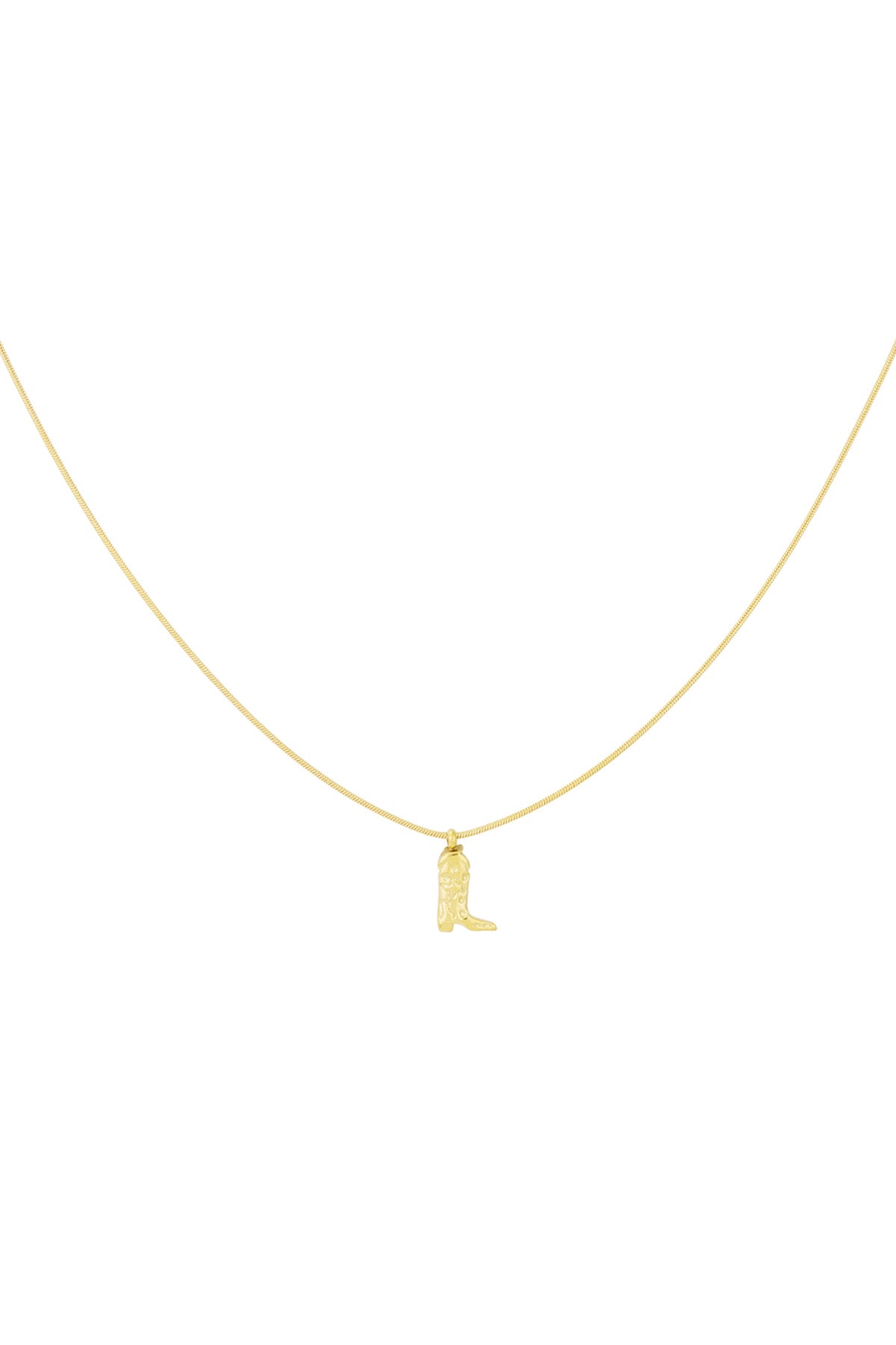 Cowgirl ketting - goud