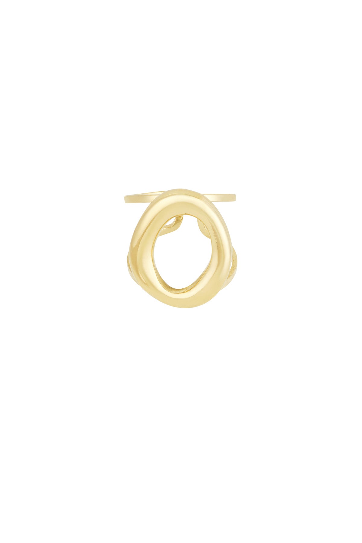 Ring ovaal - goud - At Styles