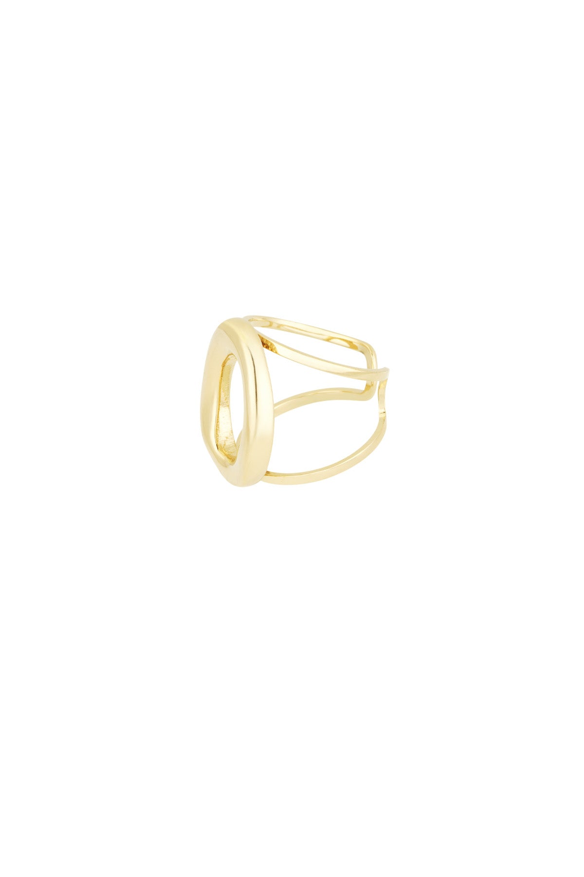 Ring ovaal - goud - At Styles
