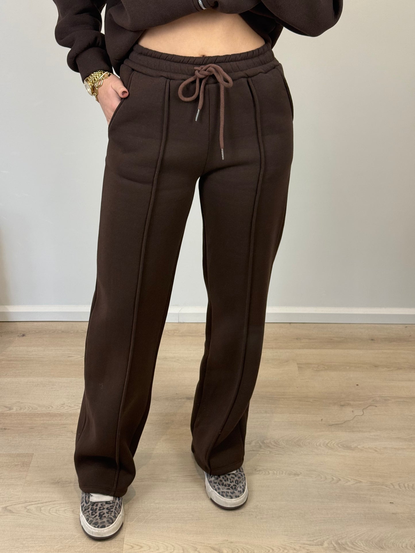 Jogger broek - bruin