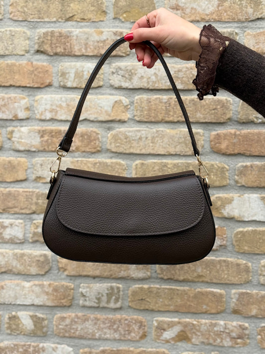 Leren tas Diara - bruin