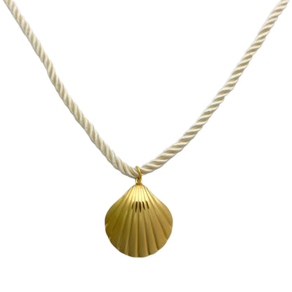 Ketting | Goud beige