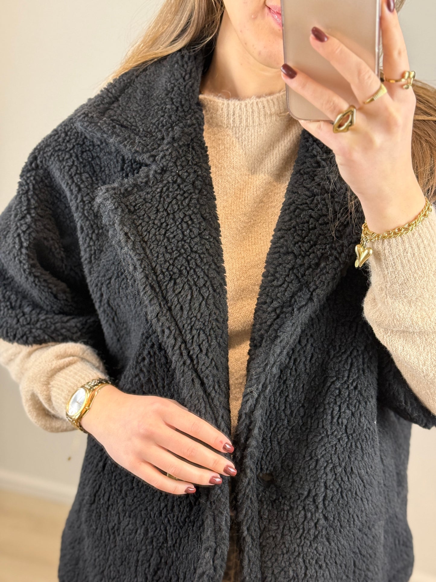 Teddy bodywarmer Zwanenburg - At Styles