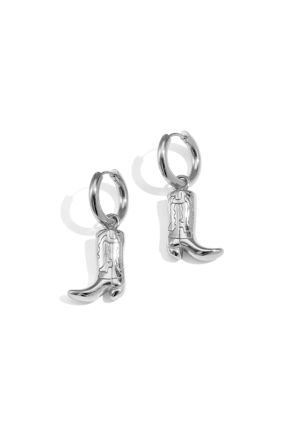 Cowgirl oorbellen - zilver