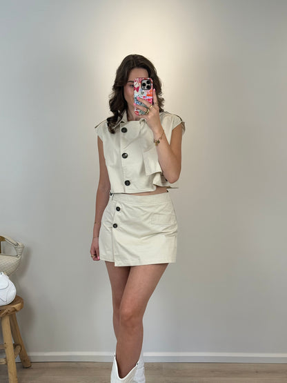 Skort - beige