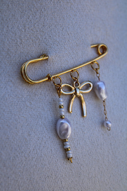 Charm pin broche - pearl crush
