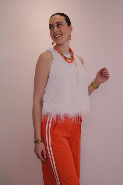 Franjes top - creme - At Styles