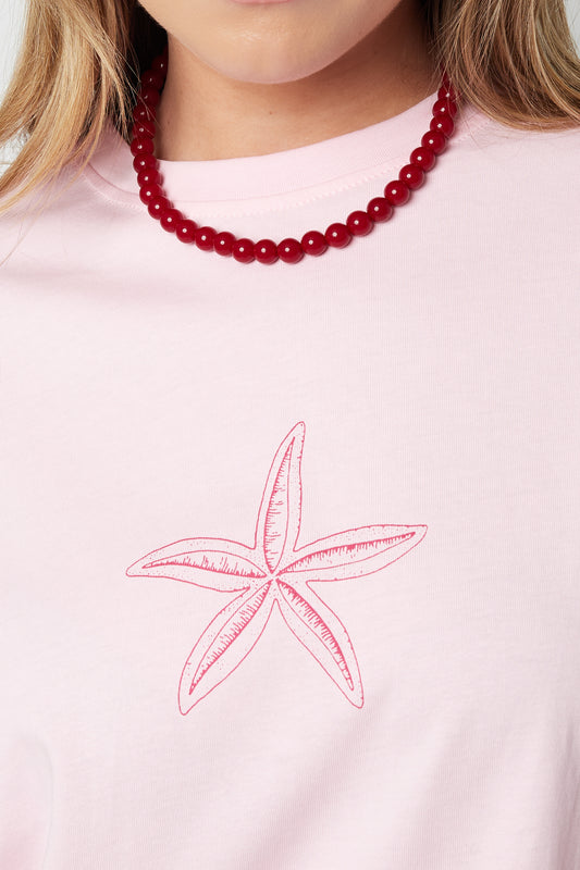 Kralen ketting - rood