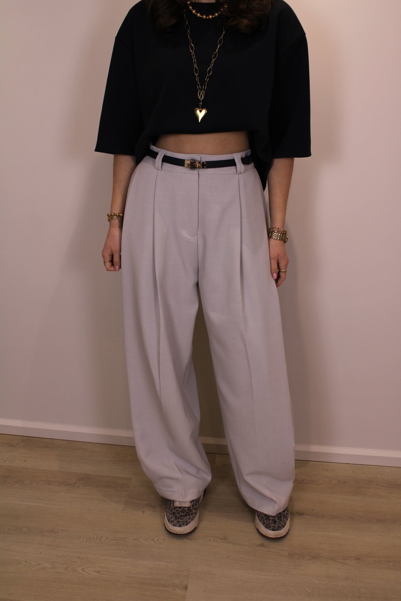 Balloon pantalon - grijs