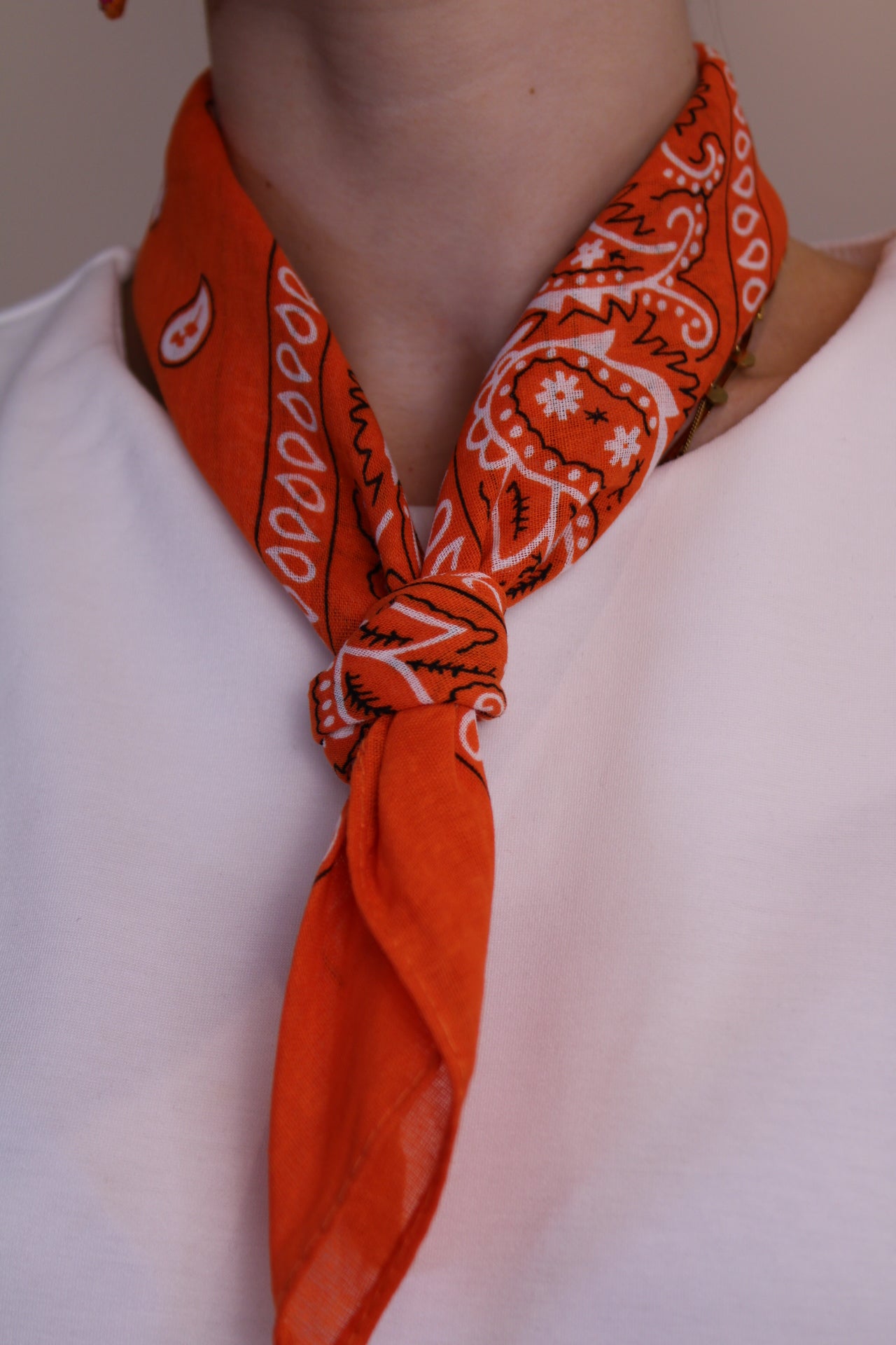 Sjaaltje - oranje - At Styles