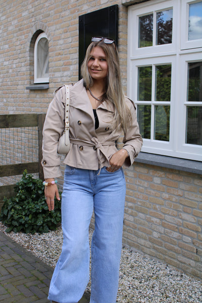 Trenchcoat jasje - beige - At Styles