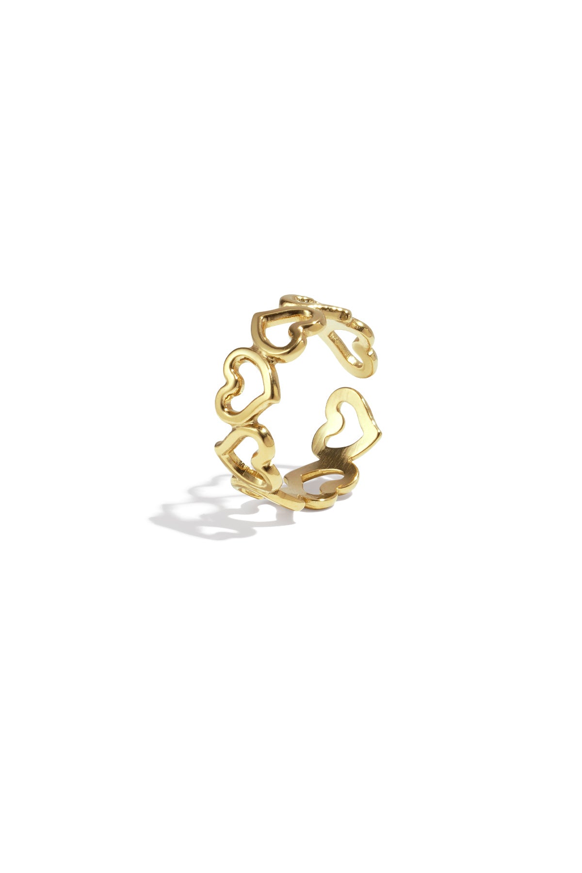 Hartjes ring - goud