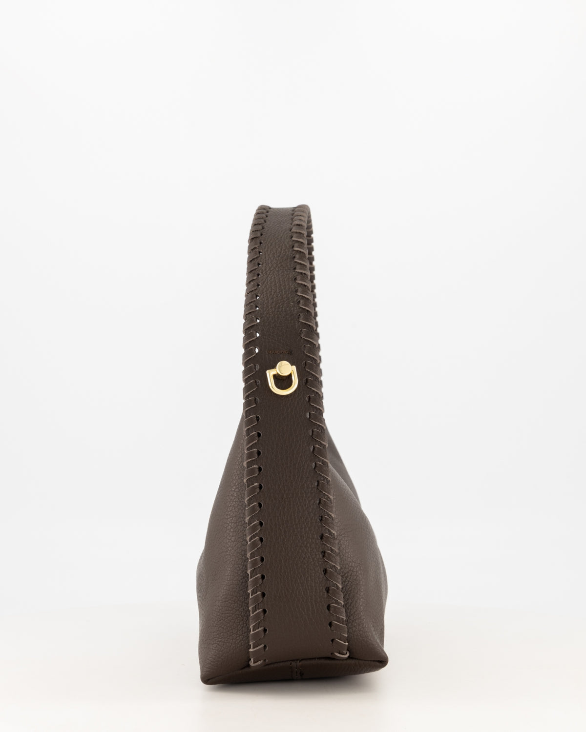 Leren suede tas Iris - bruin