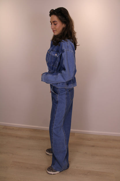 Stretch jeans jasje - denim